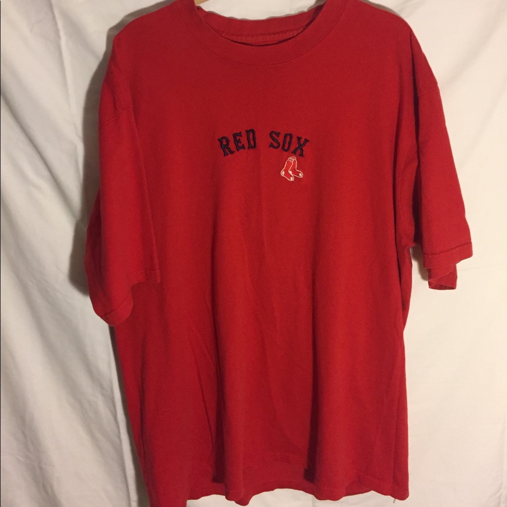 Vintage Red Sox MLB Embroidered TShirt